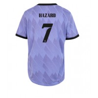 Real Madrid Eden Hazard #7 Fotballklær Bortedrakt Dame 2022-23 Kortermet
